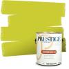 imagePRESTIGE Paints Interior Paint and Primer in One 1 Gallon Satin Sea GrassCrisp Apple
