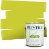 imagePRESTIGE Paints Interior Paint and Primer in One 1 Gallon Satin Sea GrassCrisp Apple