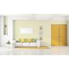 imagePRESTIGE Paints Interior Paint and Primer in One 1 Gallon Satin Sea GrassFrosty Melon
