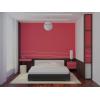 imagePRESTIGE Paints Interior Paint and Primer in One 1 Gallon SemiGloss Baby CarriageRed Geranium