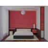 imagePRESTIGE Paints Interior Paint and Primer in One 1 Gallon SemiGloss Baby CarriageSignal Red