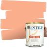 imagePRESTIGE Paints P500N84BM Interior Paint and Primer In One SemiGloss Comparable Match of Benjamin Moore 1 gallon Fiesta Orange81BMPCM