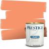imagePRESTIGE Paints P500N84BM Interior Paint and Primer In One SemiGloss Comparable Match of Benjamin Moore 1 gallon Fiesta Orange82BMPCM