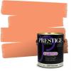 imagePRESTIGE Paints P500N84BM Interior Paint and Primer In One SemiGloss Comparable Match of Benjamin Moore 1 gallon Fiesta Orange82BMPCM
