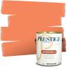 imagePRESTIGE Paints P500N84BM Interior Paint and Primer In One SemiGloss Comparable Match of Benjamin Moore 1 gallon Fiesta Orange83BMPCM
