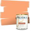 imagePRESTIGE Paints P500N84BM Interior Paint and Primer In One SemiGloss Comparable Match of Benjamin Moore 1 gallon Fiesta Orange90BMPCM