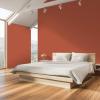 imagePRESTIGE Paints P500N84BM Interior Paint and Primer In One SemiGloss Comparable Match of Benjamin Moore 1 gallon Fiesta OrangeFiery Opal