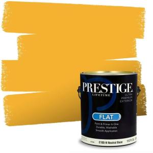 imagePRESTIGE Exterior Paint and Primer in One Always Flat 1 GallonSchool Days
