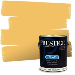 imagePRESTIGE Exterior Paint and Primer in One Always Flat 1 GallonSwiss Chalet