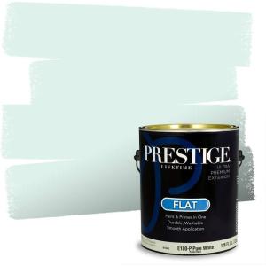 imagePRESTIGE Interior Paint and Primer in One Archer SemiGloss 1 GallonCool Stream
