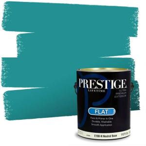 imagePRESTIGE Interior Paint and Primer in One Archer SemiGloss 1 GallonLake Superior