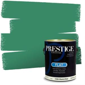 imagePRESTIGE Interior Paint and Primer in One Ballfield Satin 1 GallonBasil