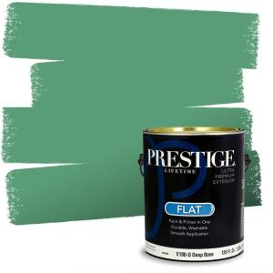imagePRESTIGE Interior Paint and Primer in One Ballfield Satin 1 GallonBy the Sea