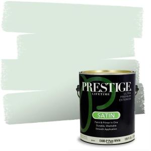 imagePRESTIGE Interior Paint and Primer in One Ballfield Satin 1 GallonEasy Breeze