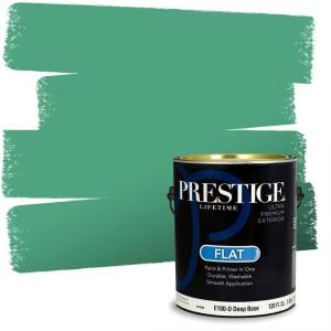 imagePRESTIGE Interior Paint and Primer in One Ballfield Satin 1 GallonEucalyptus