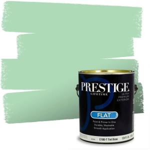 imagePRESTIGE Interior Paint and Primer in One Ballfield Satin 1 GallonFarmyard