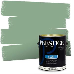 imagePRESTIGE Interior Paint and Primer in One Ballfield Satin 1 GallonGenuine