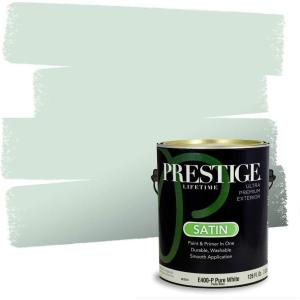 imagePRESTIGE Interior Paint and Primer in One Ballfield Satin 1 GallonWinter Sage