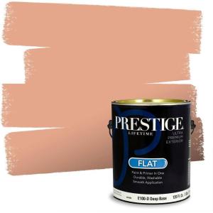 imagePRESTIGE Interior Paint and Primer in One Capri Orange SemiGloss 1 GallonButternut Squash
