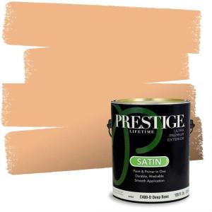 imagePRESTIGE Interior Paint and Primer in One Capri Orange SemiGloss 1 GallonFrosted Pumpkin