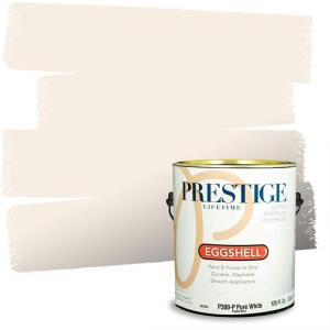 imagePRESTIGE Interior Paint and Primer in One Capri Orange SemiGloss 1 GallonHoney Apricot