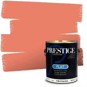 imagePRESTIGE Interior Paint and Primer in One Capri Orange SemiGloss 1 GallonSavory