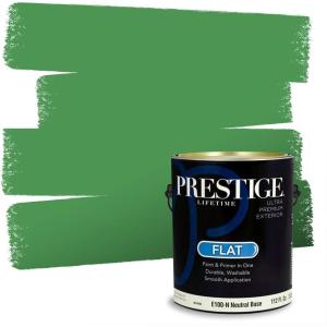 imagePRESTIGE Interior Paint and Primer in One Celtic Green Satin 1 GallonCeltic Green