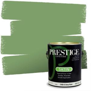 imagePRESTIGE Interior Paint and Primer in One Celtic Green Satin 1 GallonClayton