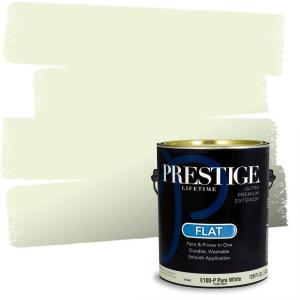imagePRESTIGE Interior Paint and Primer in One Celtic Green Satin 1 GallonCut Melon