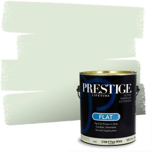 imagePRESTIGE Interior Paint and Primer in One Celtic Green Satin 1 GallonDemure