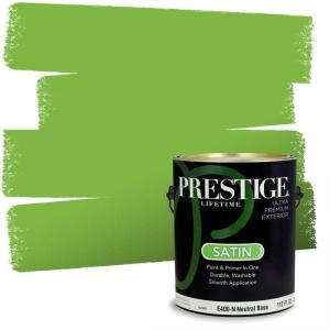 imagePRESTIGE Interior Paint and Primer in One Celtic Green Satin 1 GallonFlip Flop