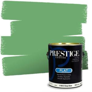 imagePRESTIGE Interior Paint and Primer in One Celtic Green Satin 1 GallonFresh Pick