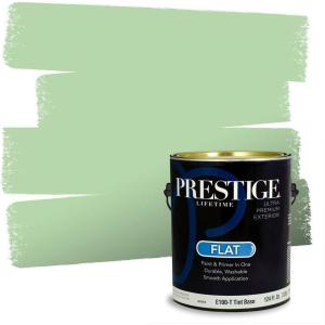 imagePRESTIGE Interior Paint and Primer in One Celtic Green Satin 1 GallonHosta Bloom