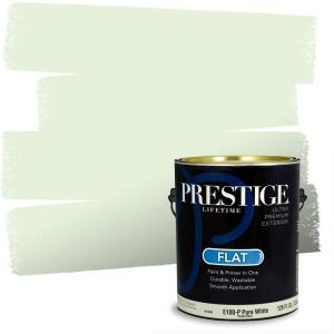 imagePRESTIGE Interior Paint and Primer in One Celtic Green Satin 1 GallonRipe Honeydew
