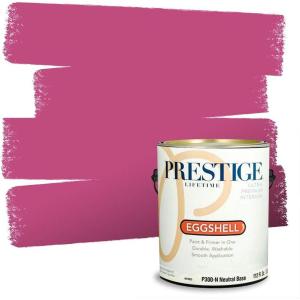 imagePRESTIGE Interior Paint and Primer in One Music Box SemiGloss 1 GallonExotic Bloom