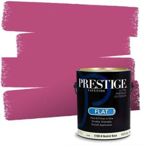 imagePRESTIGE Interior Paint and Primer in One Music Box SemiGloss 1 GallonGirl