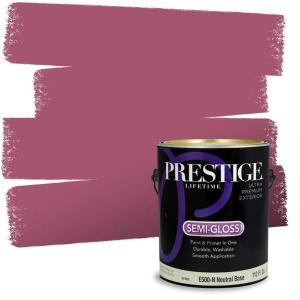 imagePRESTIGE Interior Paint and Primer in One Music Box SemiGloss 1 GallonLovely