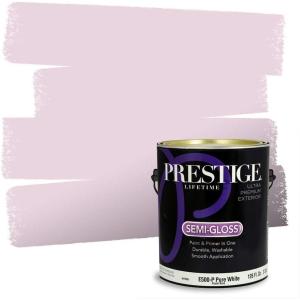 imagePRESTIGE Interior Paint and Primer in One Salsa SemiGloss 1 GallonAwareness Pink
