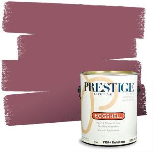 imagePRESTIGE Interior Paint and Primer in One Salsa SemiGloss 1 GallonPoppin