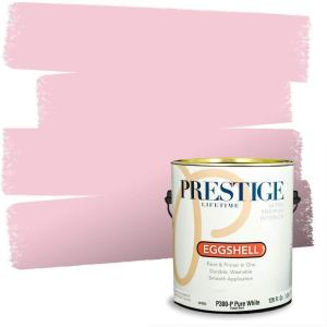 imagePRESTIGE Interior Paint and Primer in One Salsa SemiGloss 1 GallonStrawberry Yogurt