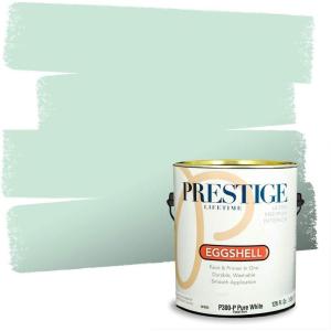 imagePRESTIGE Interior Paint and Primer in One Tides In SemiGloss 1 GallonLime Gelato