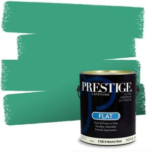 imagePRESTIGE Interior Paint and Primer in One Tides In SemiGloss 1 GallonMint Julep