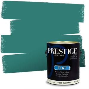 imagePRESTIGE Interior Paint and Primer in One Tides In SemiGloss 1 GallonRain Tree