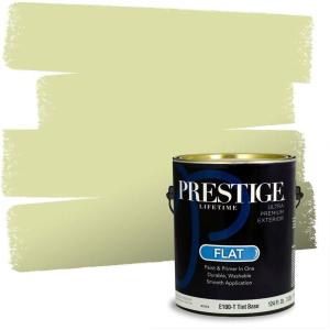 imagePRESTIGE Paints Interior Paint and Primer in One 1 Gallon Satin Sea GrassIsland