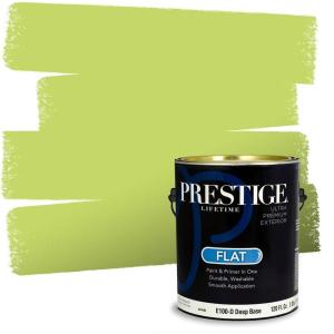 imagePRESTIGE Paints Interior Paint and Primer in One 1 Gallon Satin Sea GrassParadise