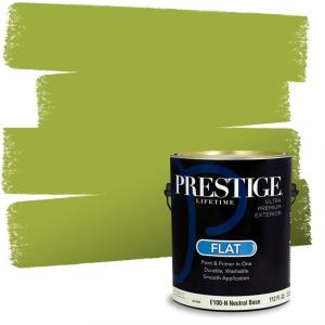 imagePRESTIGE Paints Interior Paint and Primer in One 1 Gallon Satin Sea GrassWavelength