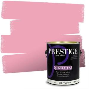 imagePRESTIGE Paints Interior Paint and Primer in One 1 Gallon SemiGloss Baby CarriageChintz