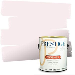 imagePRESTIGE Paints Interior Paint and Primer in One 1 Gallon SemiGloss Baby CarriagePink Maiden