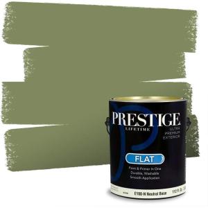 imagePRESTIGE Paints Interior Paint and Primer in One 1Gallon SemiGloss PansyGrape Leaves