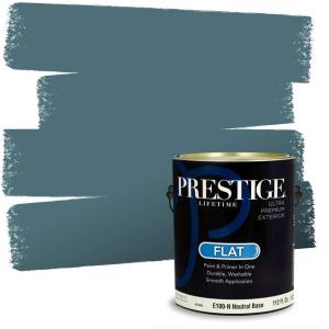 imagePRESTIGE Paints Interior Paint and Primer in One 1Gallon SemiGloss PansySplashed Puddle